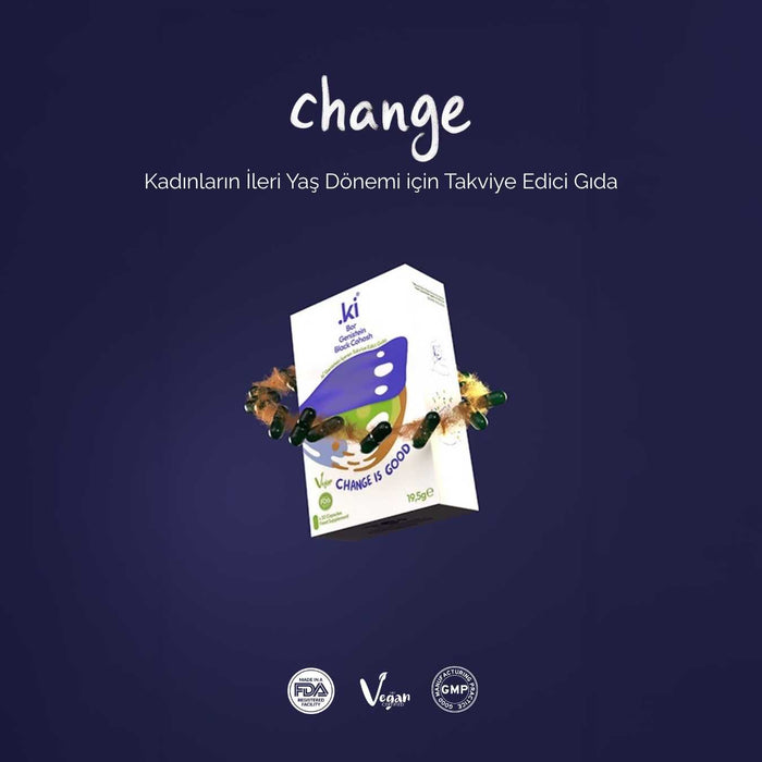 .ki Change | İleri Yaş Takviyesi
