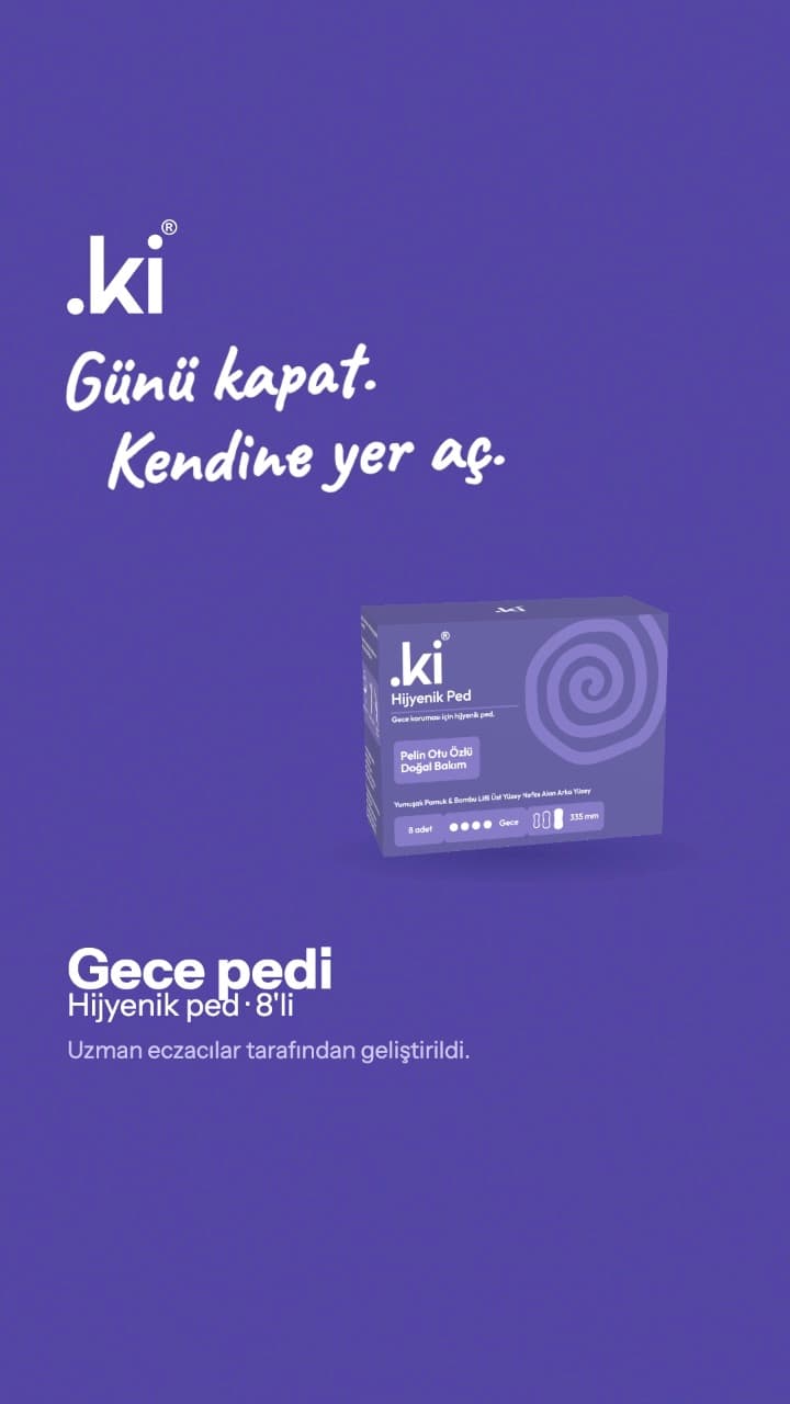 .ki Gece Ped tanıtım videosu