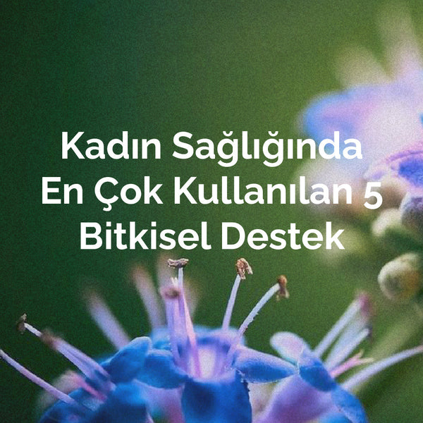 Kadın Sağlığında En Çok Kullanılan 5 Bitkisel Destek