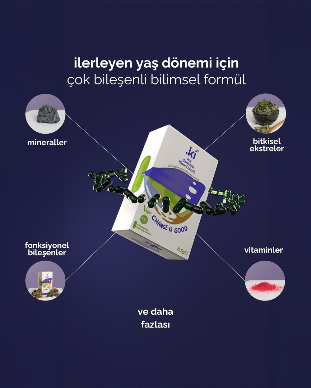 .ki Change | İleri Yaş Takviyesi